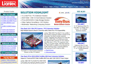 Desktop Screenshot of liantec.com